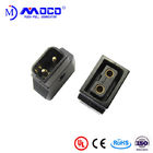 Small D Tap Custom Cable Connection 2 Pin Male And Female 2.4mm Contact Dia