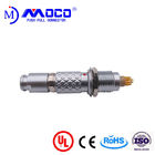 High Endurance  M12 14 Pin Round Connector , EGG / FGG Connector For Medical Device