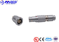 M15 2 Pin Circular Connector Without Nut , Cable Wire Connector Welding Contacts