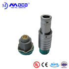 Medical Plastic Push Pull Connectors Metal Shell M14 Multipole