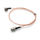 Straight To Right Angle BNC RG179 50 Ohm 75 Ohm SDI Cable