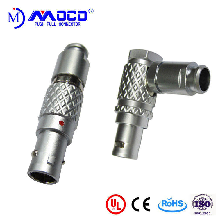 M12  6 pin straight and right angle male connectors for  audio cable