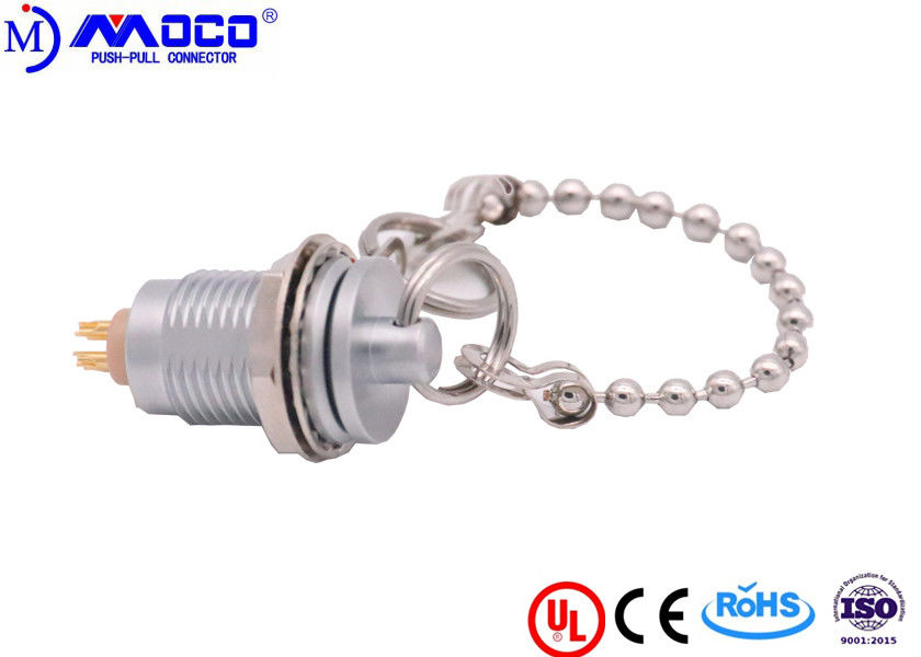 M12 Push Pull Connector EGG.1B.304.CLL Female Receptacle Multiple Key Options