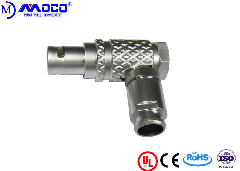 Muti Pin Circular Push Pull Connectors With Chrome Plated Brass Housing Material