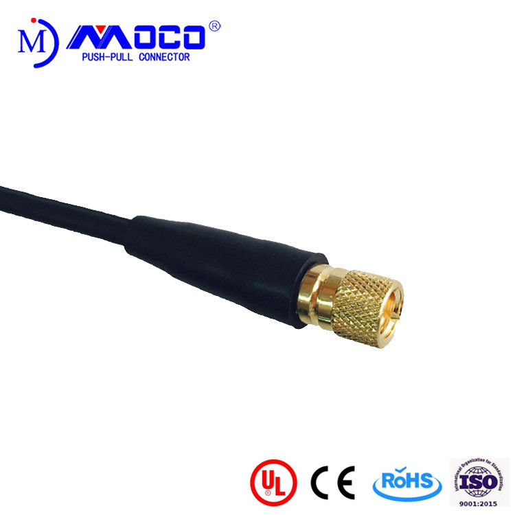 Microdot 10 32 Male Coaxial Cable Connectors Pps Nsulator For Ultrasonic Prob Cable