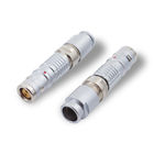 K Series 2 Pin IP68 Waterproof Plug Connector With Push Pull Self Latching System
