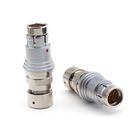 TLN 16 Core Connector Straight Plug Chrome Plated Brass Waterproof Wire Connector
