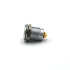 4 Pin Female Nut Fixed Push Pull Electrical Connectors 10A IP50 1S Series