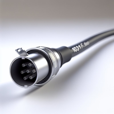 1031F Series IP68 Waterproof Circular Push Pull Connector 2-30 Cores