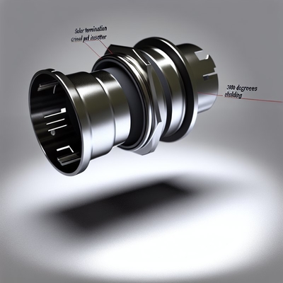 IP68 Waterproof Circular Push Pull Connectors 2-30 Cores 1031F Series