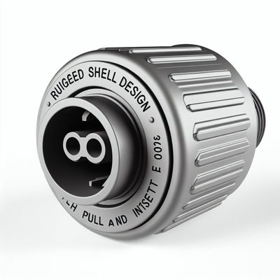 1031F Series IP68 Circular Push Pull Connectors with Solder Termination