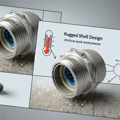 19 Core Circular Push Pull Connector IP68 Rated for Harsh Environments