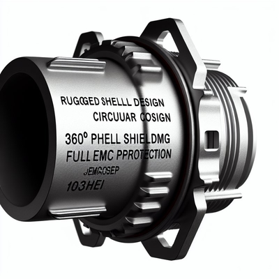19 Core Circular Push Pull Connector IP68 Waterproof Rugged Shell