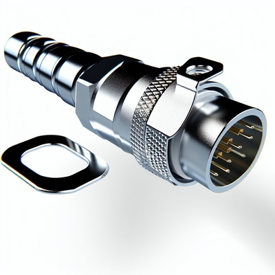 Sreada Push Pull Cable Connectors Chrome Silver IP50