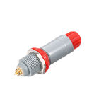 SRD.PAG 1P 2 Pin Circular Plastic Connector Quick Push Pull Straight Plug Connector