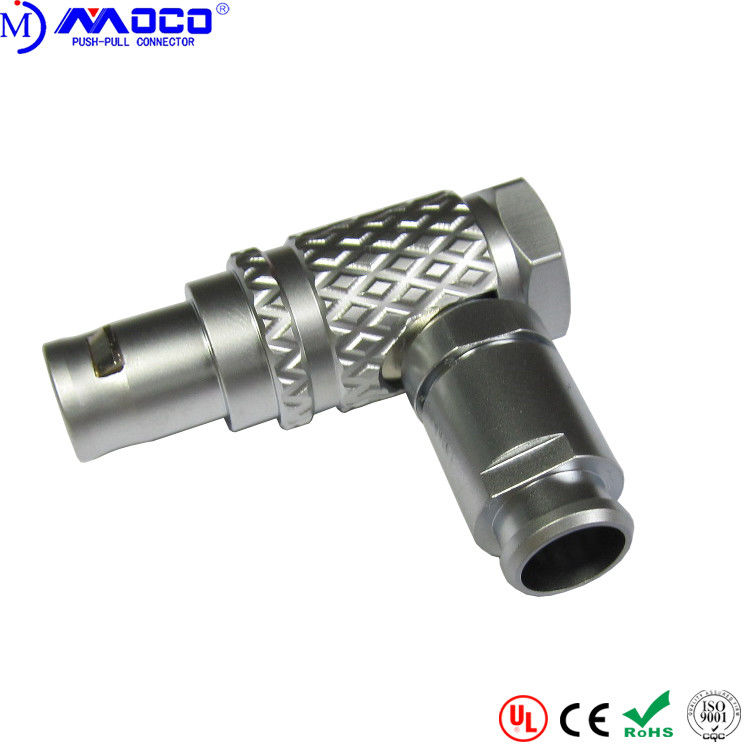 FHG 0B  Male  8 Pin Round Connector , Right Angle Circular Connector