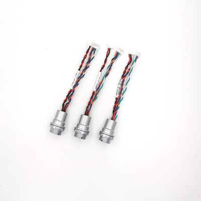 Waterproof Push Pull Circular Connector 1K Series 8 Pin Socket EMC Shielding