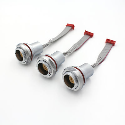 Low Voltage 2K Series 10A IP68 Circular Connectors Waterproof 8 Pin Wire Connectors